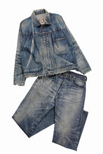 画像をギャラリービューアに読み込む, SAINT Mxxxxxx x BerBerJin BB_DENIM PANT 5PKTS DAMAGE (BLUE)