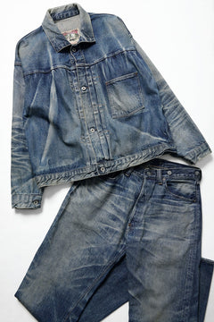 画像をギャラリービューアに読み込む, SAINT Mxxxxxx x BerBerJin BB_DENIM PANT 5PKTS DAMAGE (BLUE)