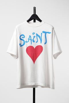 画像をギャラリービューアに読み込む, SAINT Mxxxxxx SS T-SHIRT / DEEP (WHITE)