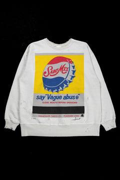 画像をギャラリービューアに読み込む, SAINT Mxxxxxx SWEAT / VAGUE ABUSE (WHITE)