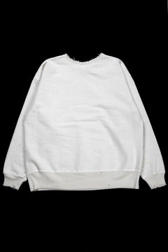画像をギャラリービューアに読み込む, SAINT Mxxxxxx SWEAT / VAGUE ABUSE (WHITE)