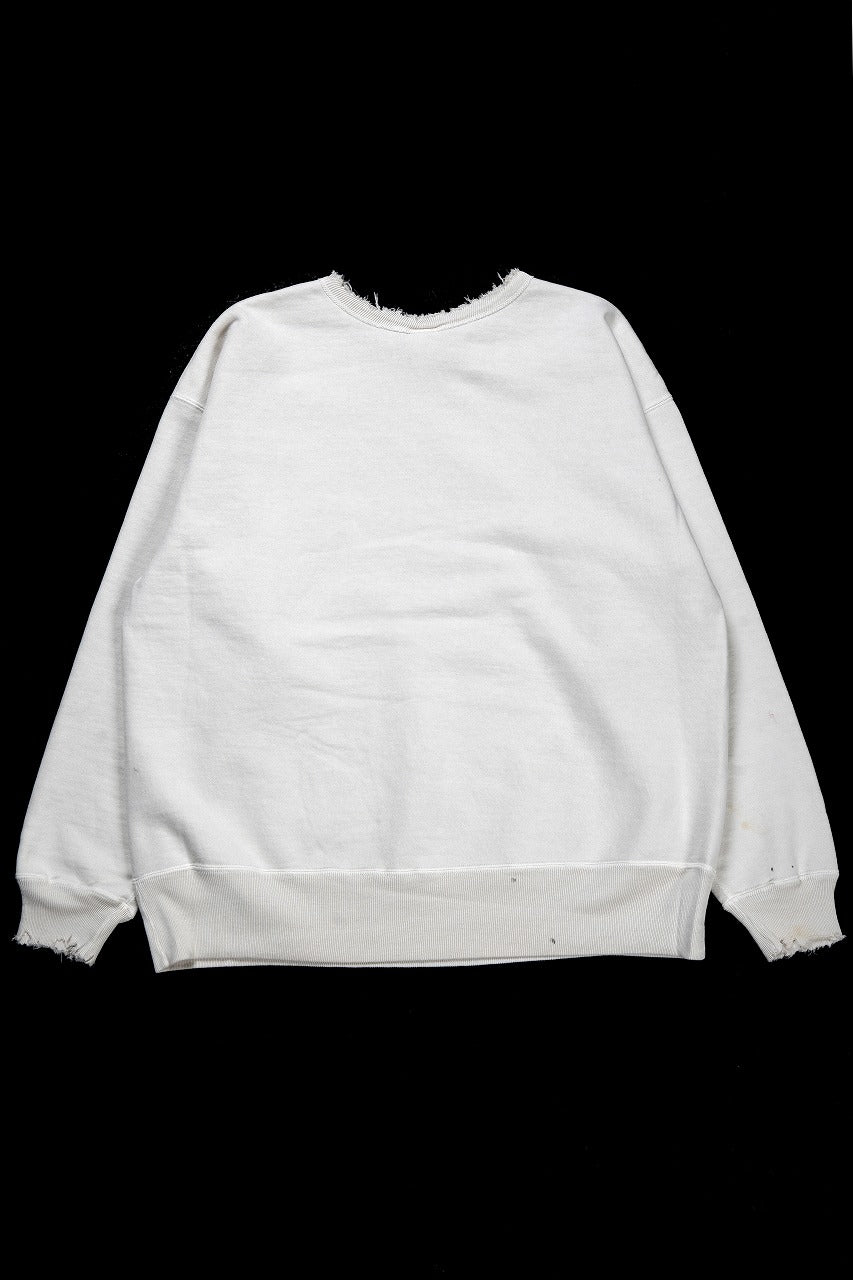 画像をギャラリービューアに読み込む, SAINT Mxxxxxx SWEAT / VAGUE ABUSE (WHITE)