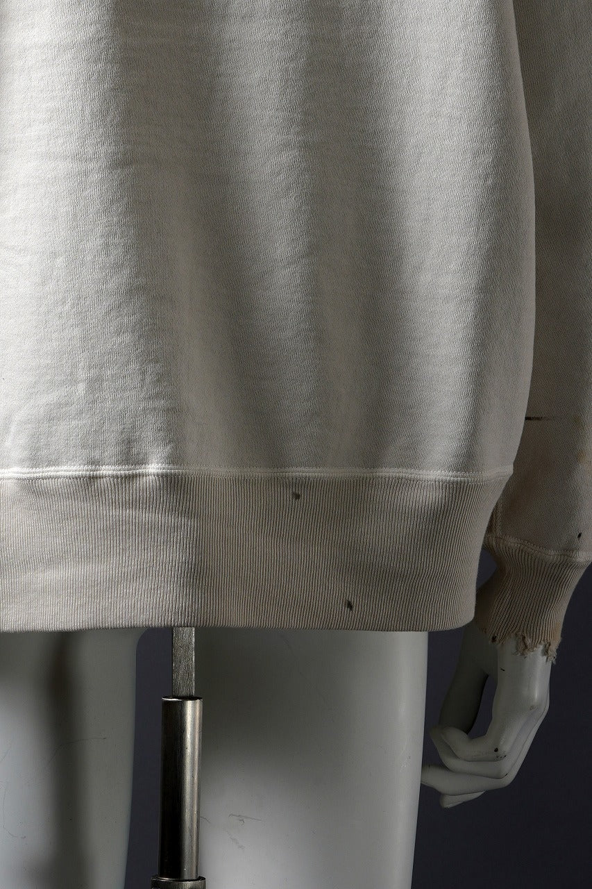 SAINT Mxxxxxx SWEAT / VAGUE ABUSE (WHITE)