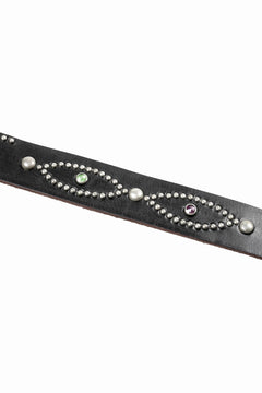 画像をギャラリービューアに読み込む, SAINT Mxxxxxx × HTC BELT / RAINBOW STONE (BLACK)