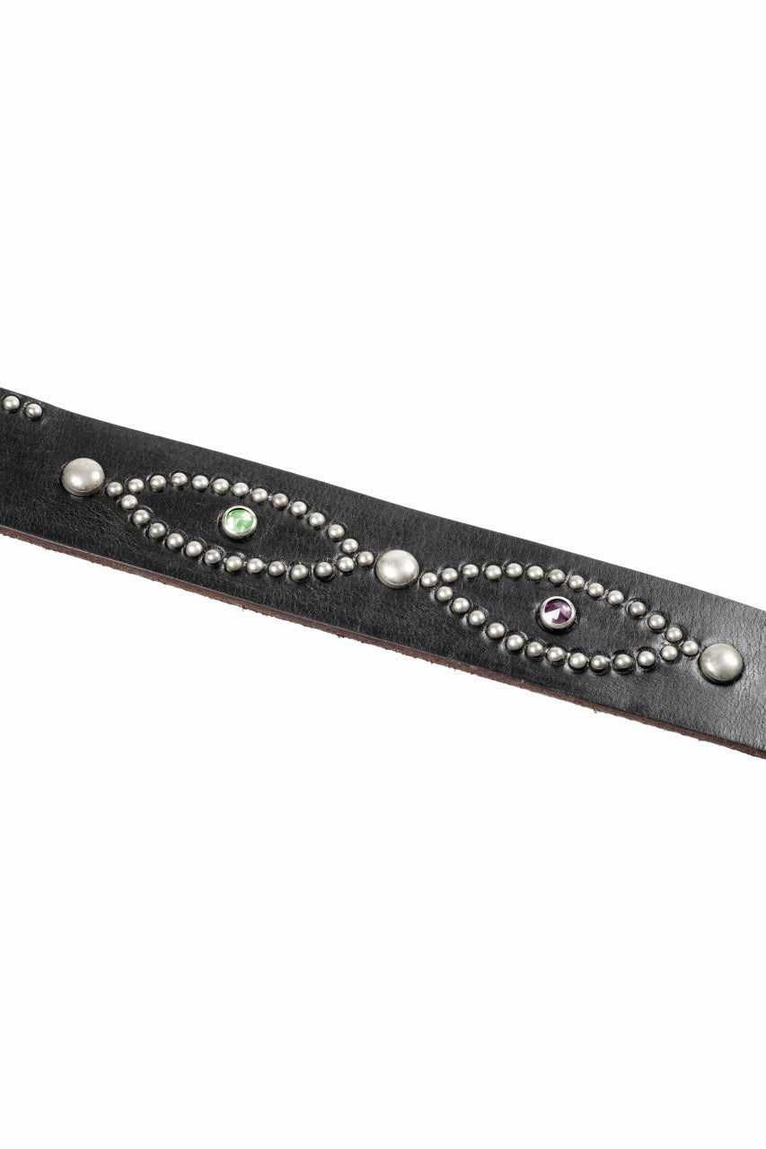 画像をギャラリービューアに読み込む, SAINT Mxxxxxx × HTC BELT / RAINBOW STONE (BLACK)