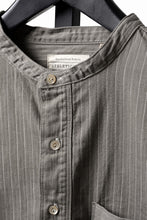 Load image into Gallery viewer, FULLCOUNT Herringbone Pencil Stripe Farmer Shirt (GRAY)