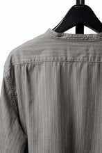 Load image into Gallery viewer, FULLCOUNT Herringbone Pencil Stripe Farmer Shirt (GRAY)