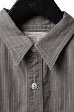 Load image into Gallery viewer, FULLCOUNT Herringbone Pencil Stripe Work Shirt (GRAY)