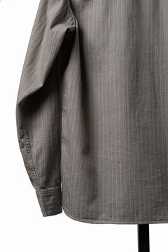 Load image into Gallery viewer, FULLCOUNT Herringbone Pencil Stripe Work Shirt (GRAY)