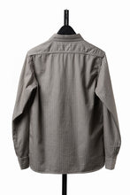 Load image into Gallery viewer, FULLCOUNT Herringbone Pencil Stripe Work Shirt (GRAY)