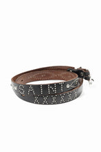 画像をギャラリービューアに読み込む, SAINT Mxxxxxx × HTC BELT NARROW / BLACK STONE (BLACK)