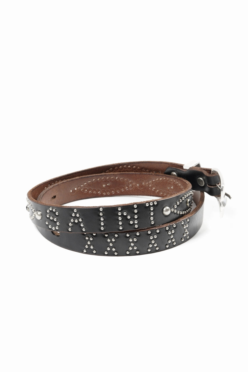 画像をギャラリービューアに読み込む, SAINT Mxxxxxx × HTC BELT NARROW / BLACK STONE (BLACK)