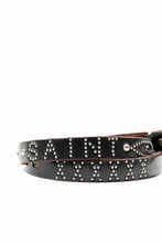 画像をギャラリービューアに読み込む, SAINT Mxxxxxx × HTC BELT NARROW / BLACK STONE (BLACK)