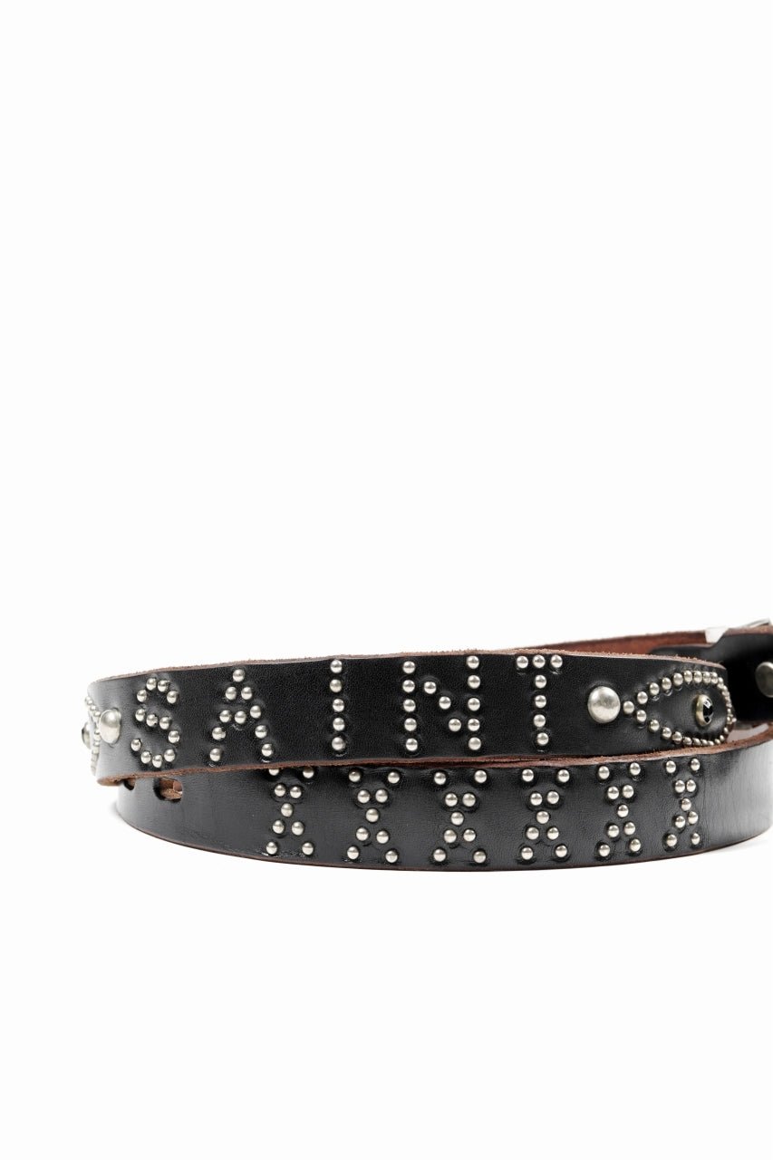 画像をギャラリービューアに読み込む, SAINT Mxxxxxx × HTC BELT NARROW / BLACK STONE (BLACK)