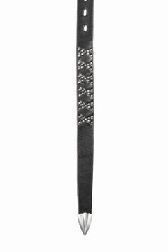 画像をギャラリービューアに読み込む, SAINT Mxxxxxx × HTC BELT NARROW / RAINBOW STONE (BLACK)