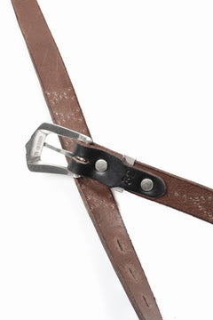 画像をギャラリービューアに読み込む, SAINT Mxxxxxx × HTC BELT NARROW / BLACK STONE (BLACK)