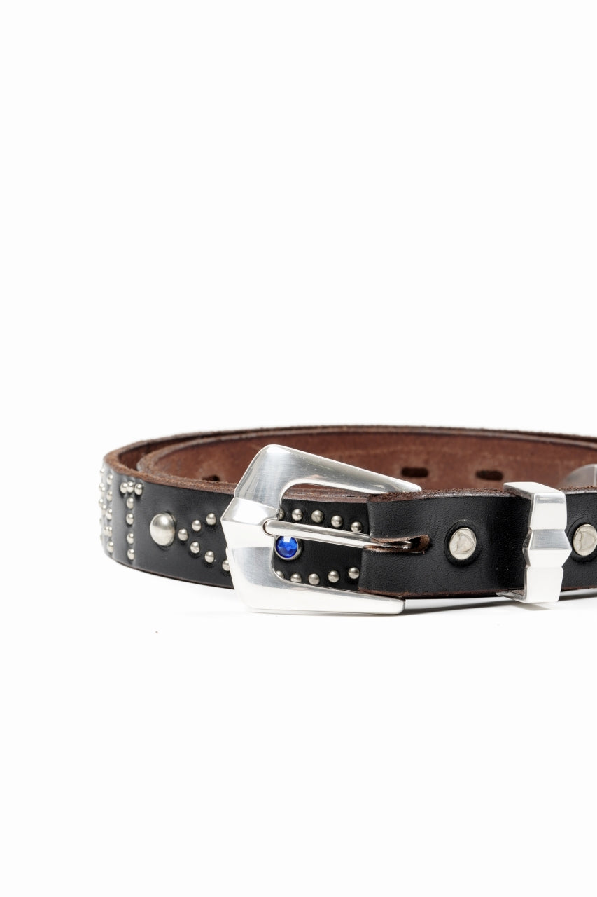 画像をギャラリービューアに読み込む, SAINT Mxxxxxx × HTC BELT NARROW / RAINBOW STONE (BLACK)