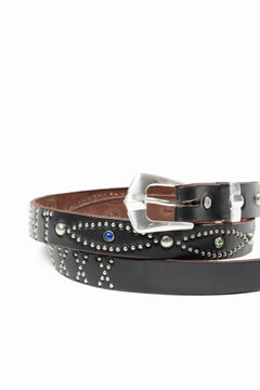 画像をギャラリービューアに読み込む, SAINT Mxxxxxx × HTC BELT NARROW / RAINBOW STONE (BLACK)