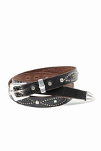 画像をギャラリービューアに読み込む, SAINT Mxxxxxx × HTC BELT NARROW / RAINBOW STONE (BLACK)
