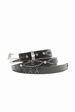 画像をギャラリービューアに読み込む, SAINT Mxxxxxx × HTC BELT NARROW / BLACK STONE (BLACK)