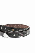 画像をギャラリービューアに読み込む, SAINT Mxxxxxx × HTC BELT NARROW / RAINBOW STONE (BLACK)