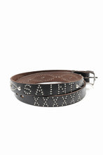 画像をギャラリービューアに読み込む, SAINT Mxxxxxx × HTC BELT NARROW / RAINBOW STONE (BLACK)