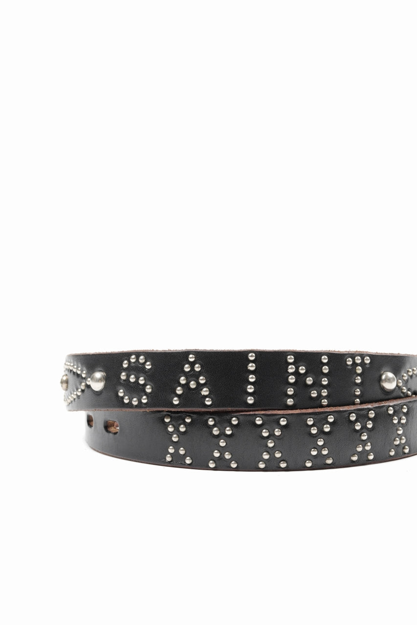 画像をギャラリービューアに読み込む, SAINT Mxxxxxx × HTC BELT NARROW / RAINBOW STONE (BLACK)