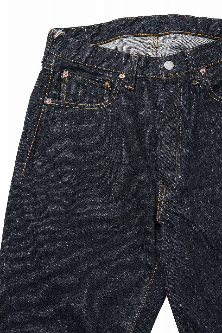 Load image into Gallery viewer, FULLCOUNT 0105XXW Wide Jeans / 15.5oz Zimbabwe Selvedge Denim (INDIGO BLUE / ONE WASHED)