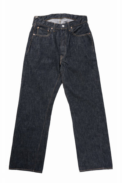 FULLCOUNT 0105XXW Wide Jeans / 15.5oz Zimbabwe Selvedge Denim (INDIGO BLUE / ONE WASHED)