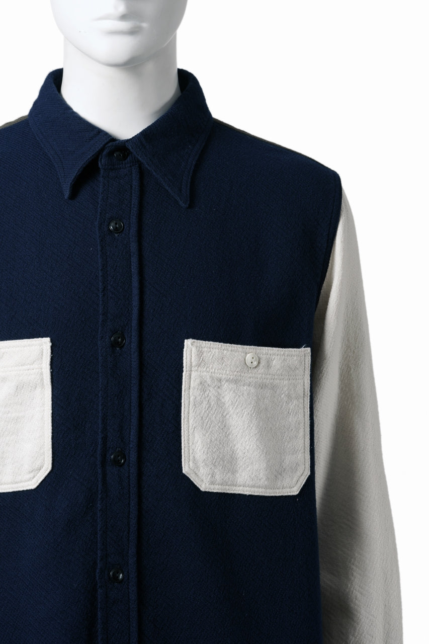 Load image into Gallery viewer, FULLCOUNT CRAZY PATTERN FLANNEL WORK SHIRT (TYPE A)