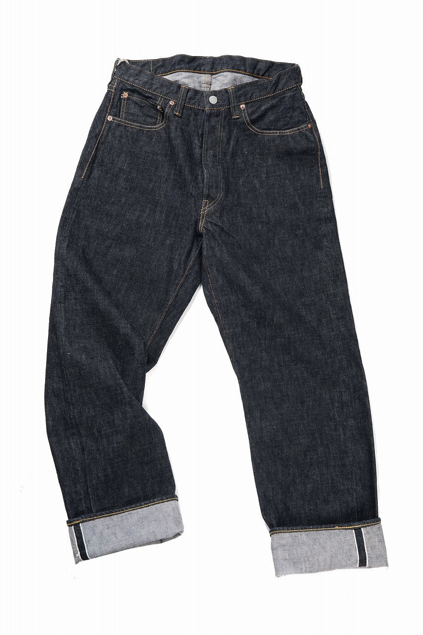 Load image into Gallery viewer, FULLCOUNT 0105XXW Wide Jeans / 15.5oz Zimbabwe Selvedge Denim (INDIGO BLUE / ONE WASHED)