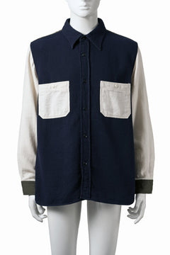 Load image into Gallery viewer, FULLCOUNT CRAZY PATTERN FLANNEL WORK SHIRT (TYPE A)