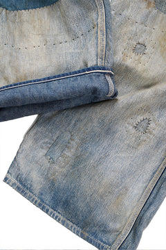 画像をギャラリービューアに読み込む, SAINT Mxxxxxx PAINTER PANTS DAMAGE (BLUE)