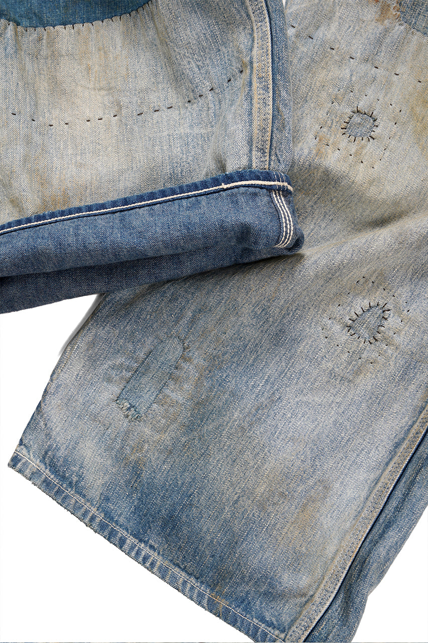 画像をギャラリービューアに読み込む, SAINT Mxxxxxx PAINTER PANTS DAMAGE (BLUE)