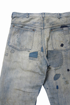 画像をギャラリービューアに読み込む, SAINT Mxxxxxx PAINTER PANTS DAMAGE (BLUE)