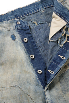 画像をギャラリービューアに読み込む, SAINT Mxxxxxx PAINTER PANTS DAMAGE (BLUE)