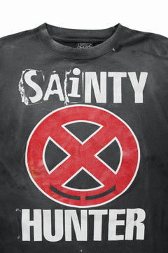 画像をギャラリービューアに読み込む, SAINT Mxxxxxx x BOUNTY HUNTER LS T-SHIRT / SAINTY HUNTER (BLACK)