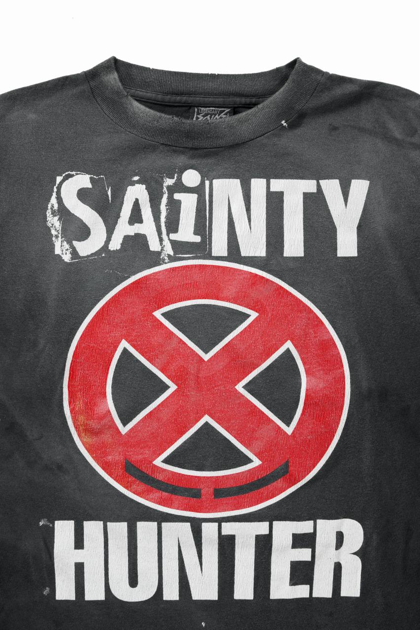 画像をギャラリービューアに読み込む, SAINT Mxxxxxx x BOUNTY HUNTER LS T-SHIRT / SAINTY HUNTER (BLACK)