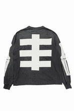 画像をギャラリービューアに読み込む, SAINT Mxxxxxx x BOUNTY HUNTER LS T-SHIRT / BONE (BLACK)