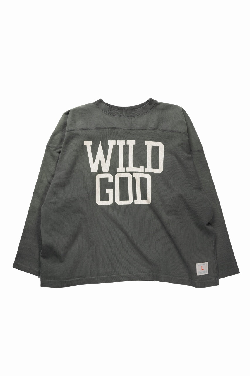Load image into Gallery viewer, SAINT Mxxxxxx FOOTBALL SWEAT / WILD GOD (GREEN)