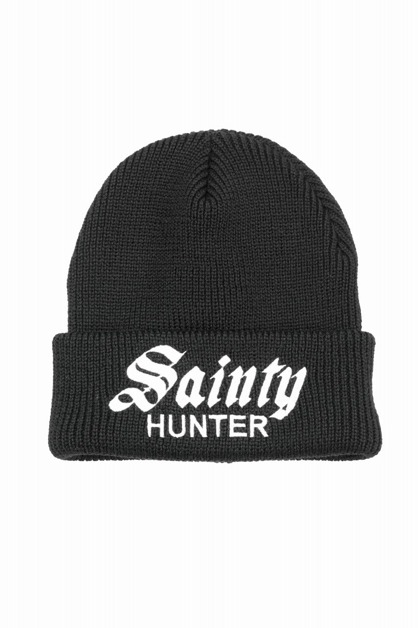 SAINT Mxxxxxx X BOUNTY HUNTER ニットCAP SAINT Mxxxxxx × BOUNTY HUNTER KNIT CAP / SAINTY HUNTER (BLACK