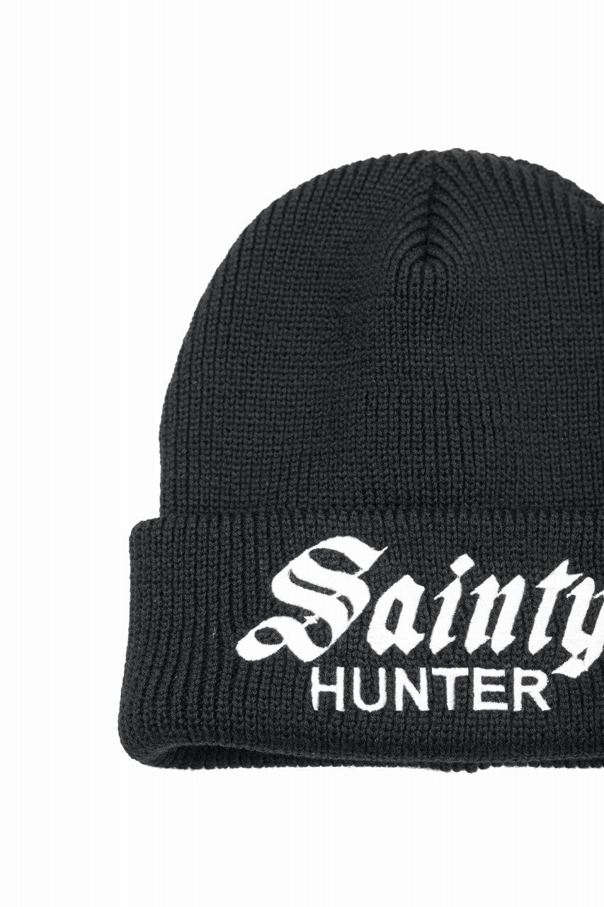 画像をギャラリービューアに読み込む, SAINT Mxxxxxx × BOUNTY HUNTER KNIT CAP / SAINTY HUNTER (BLACK)