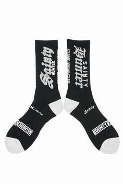 画像をギャラリービューアに読み込む, SAINT Mxxxxxx × BOUNTY HUNTER SOCKS / SAINTY HUNTER (BLACK)