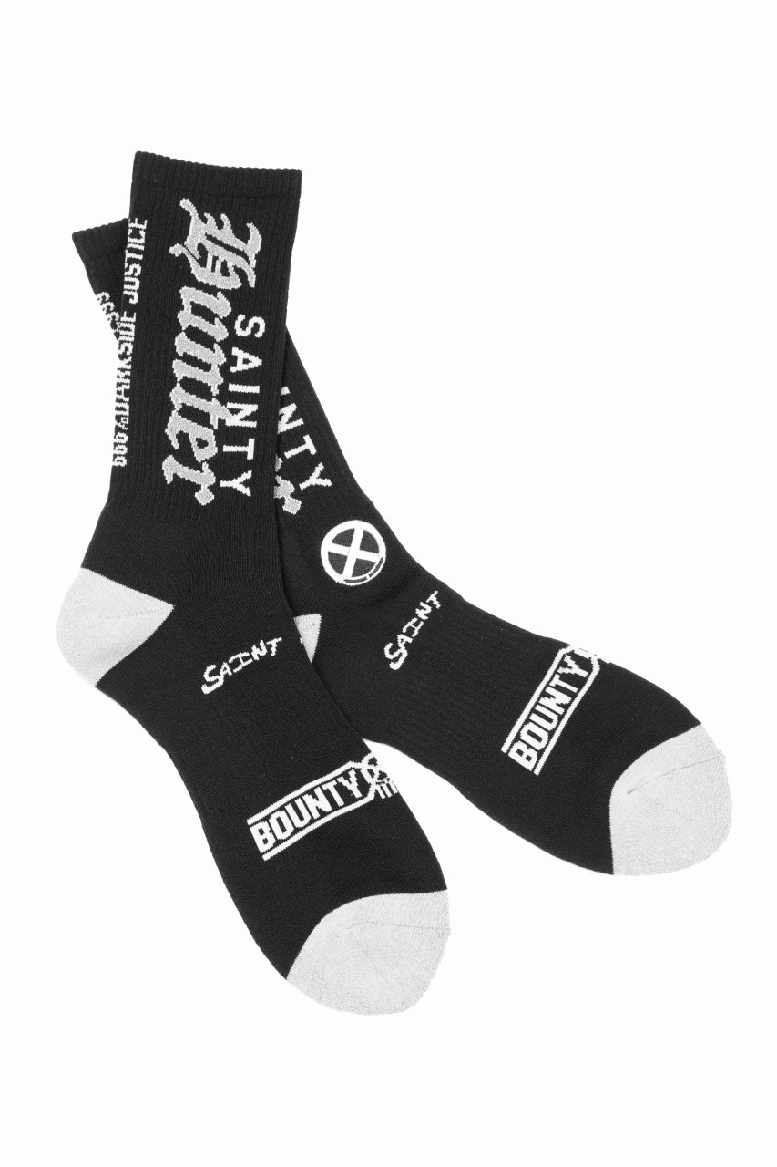 SAINT Mxxxxxx × BOUNTY HUNTER SOCKS / SAINTY HUNTER (BLACK