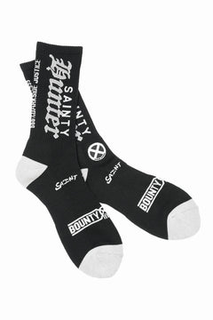 画像をギャラリービューアに読み込む, SAINT Mxxxxxx × BOUNTY HUNTER SOCKS / SAINTY HUNTER (BLACK)