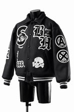 画像をギャラリービューアに読み込む, SAINT Mxxxxxx x BOUNTY HUNTER VARSITY JACKET / SAINTY HUNTER (BLACK)
