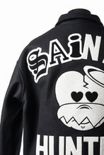 画像をギャラリービューアに読み込む, SAINT Mxxxxxx x BOUNTY HUNTER VARSITY JACKET / SAINTY HUNTER (BLACK)