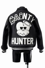 画像をギャラリービューアに読み込む, SAINT Mxxxxxx x BOUNTY HUNTER VARSITY JACKET / SAINTY HUNTER (BLACK)