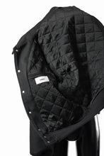 画像をギャラリービューアに読み込む, SAINT Mxxxxxx x BOUNTY HUNTER VARSITY JACKET / SAINTY HUNTER (BLACK)