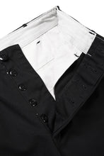 Load image into Gallery viewer, FULLCOUNT 1153 U.S.ARMY TAPERED CHINO TROUSERS (BLACK)